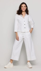 Nowe żakiet bawełniany Salko w kolorze białym 