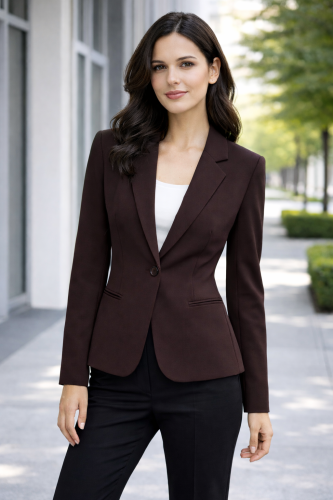 żakiet Carmell w kolorze brązowym.png