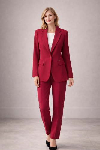 Spodnie Carmell w kolorze bordowym.png