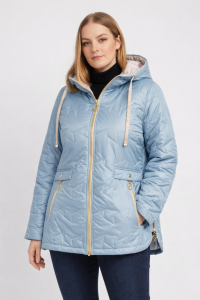 Ortalionowa kurtka Tango w niebieskim odcieniu