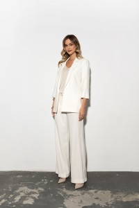 Elegancki prosty żakiet Zaps w jasnym kolorze